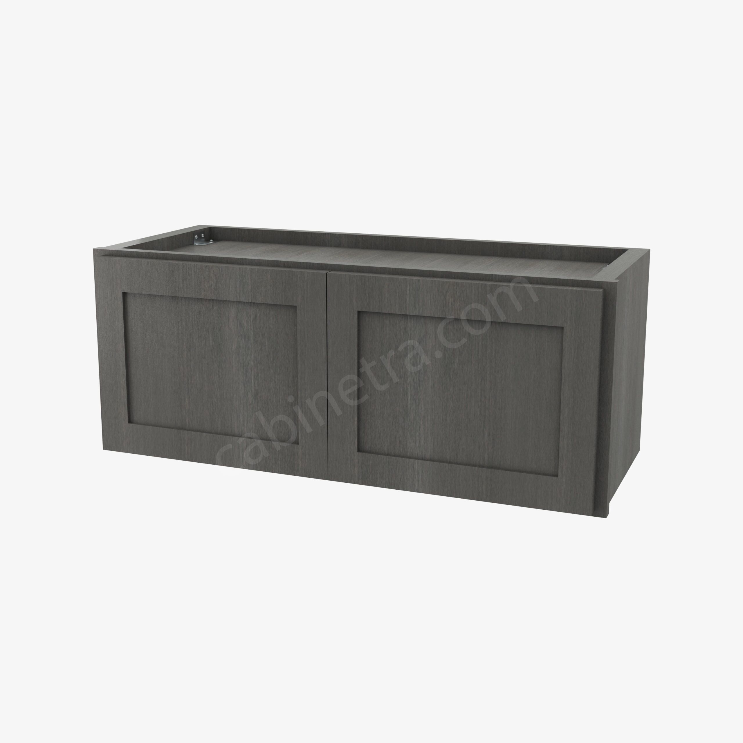 AG W3012B 0 Forevermark Greystone Shaker Cabinetra scaled