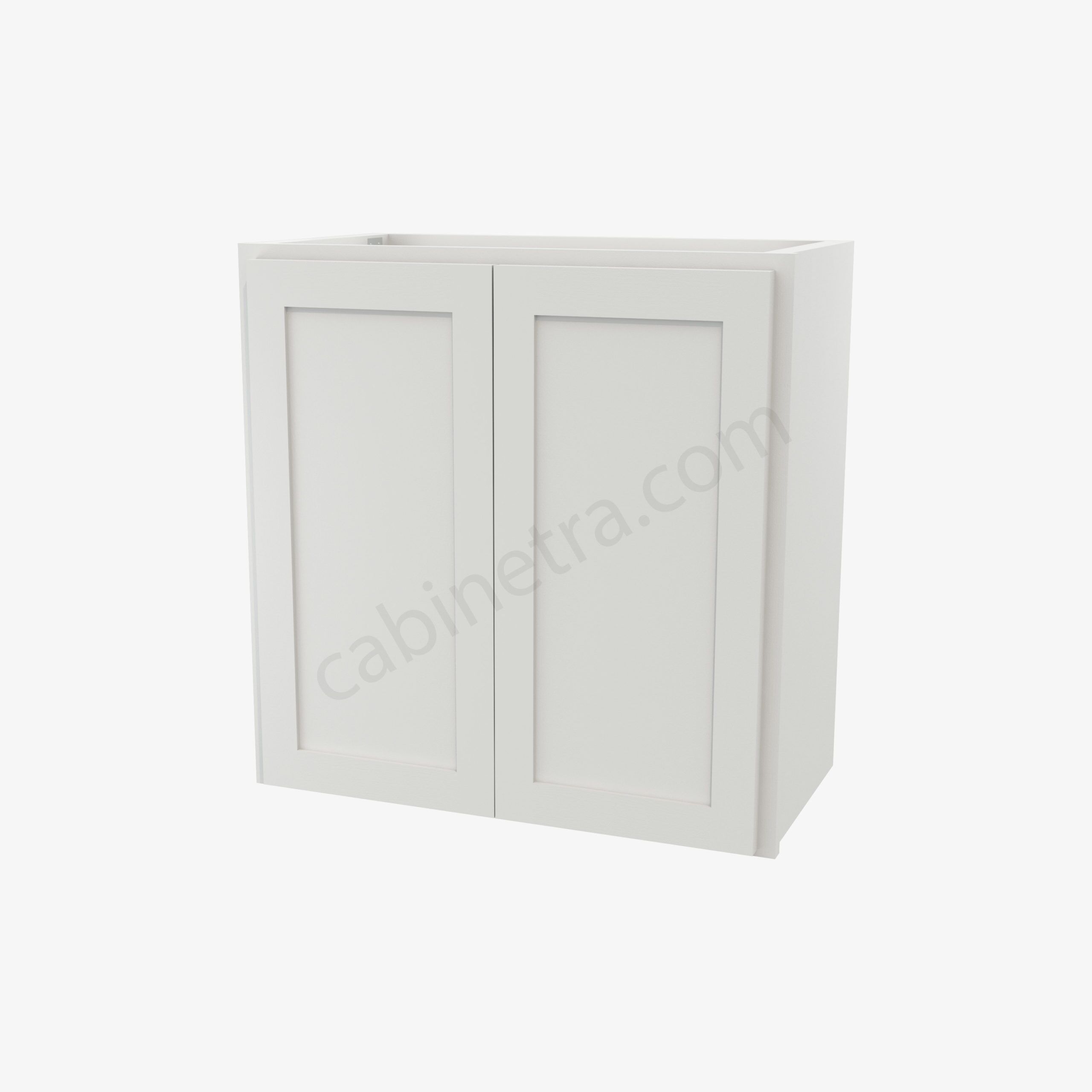 AW W2424B 0 Forevermark Ice White Shaker Cabinetra scaled