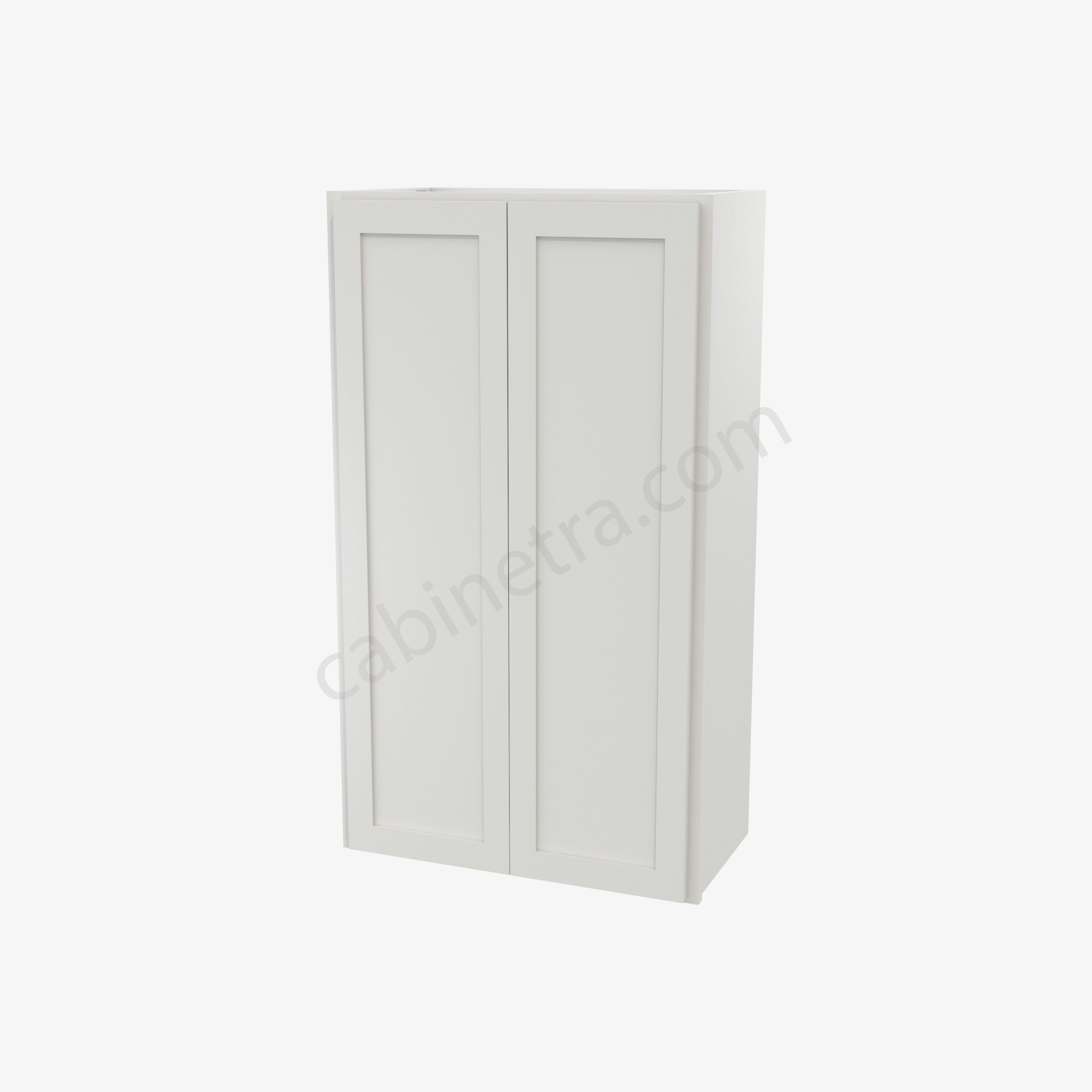 AW W2442B 0 Forevermark Ice White Shaker Cabinetra scaled