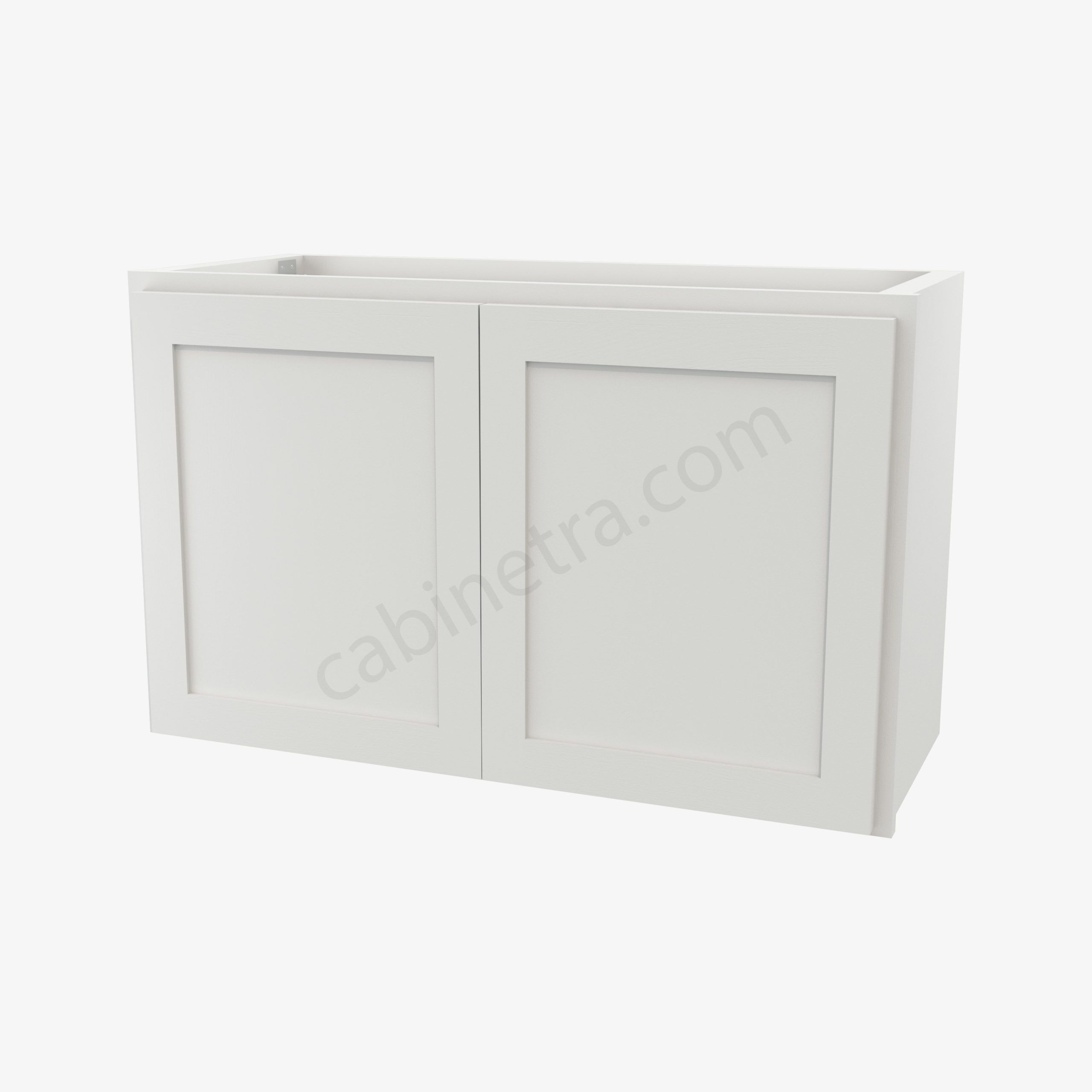 AW W3018B 0 Forevermark Ice White Shaker Cabinetra scaled