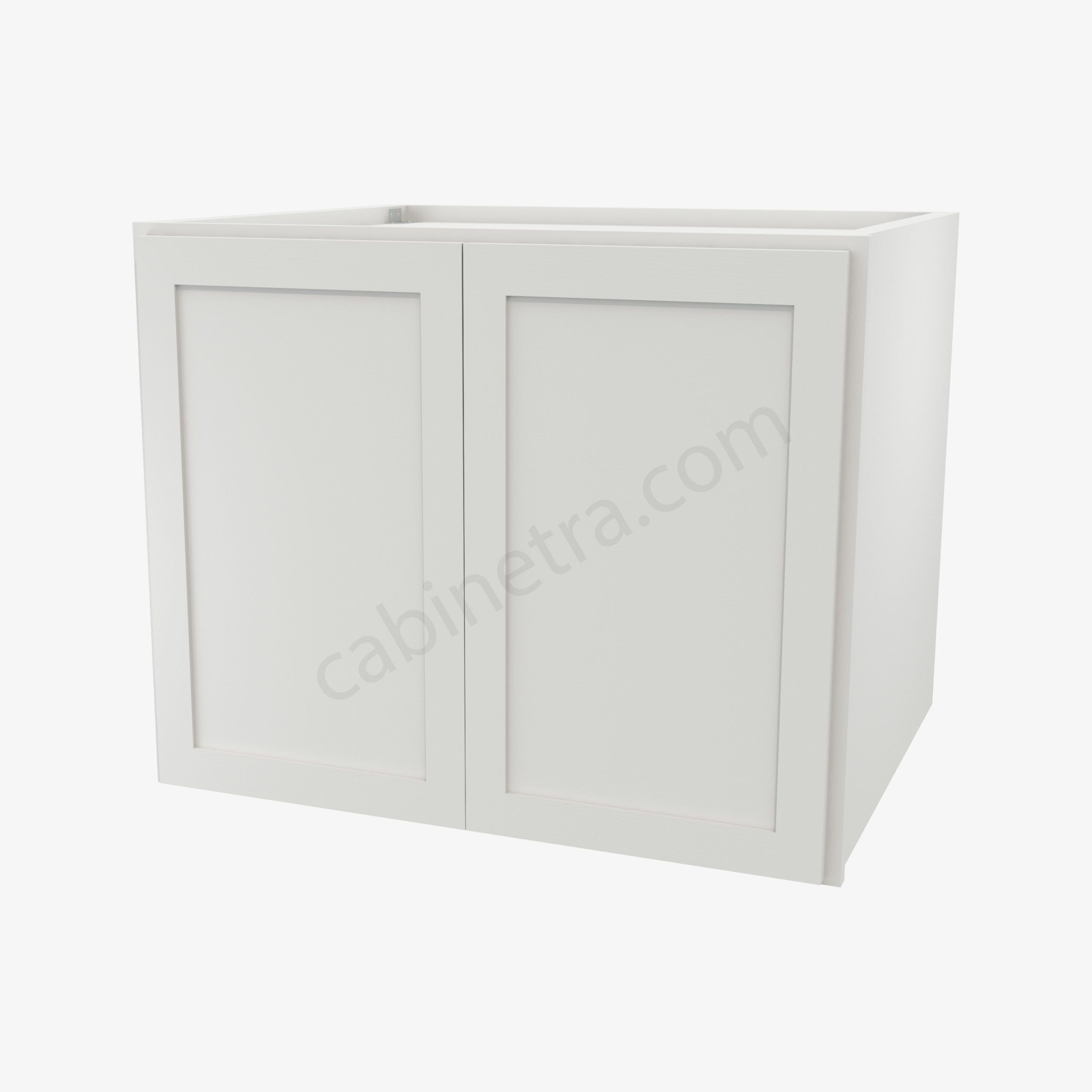 AW W302424B 0 Forevermark Ice White Shaker Cabinetra scaled